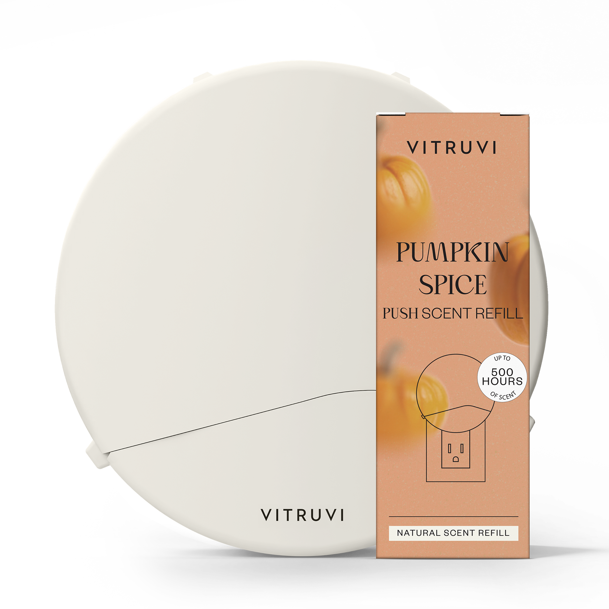 Push Plug-in Wall Diffuser – Starter Kit with Pumpkin Spice Refill