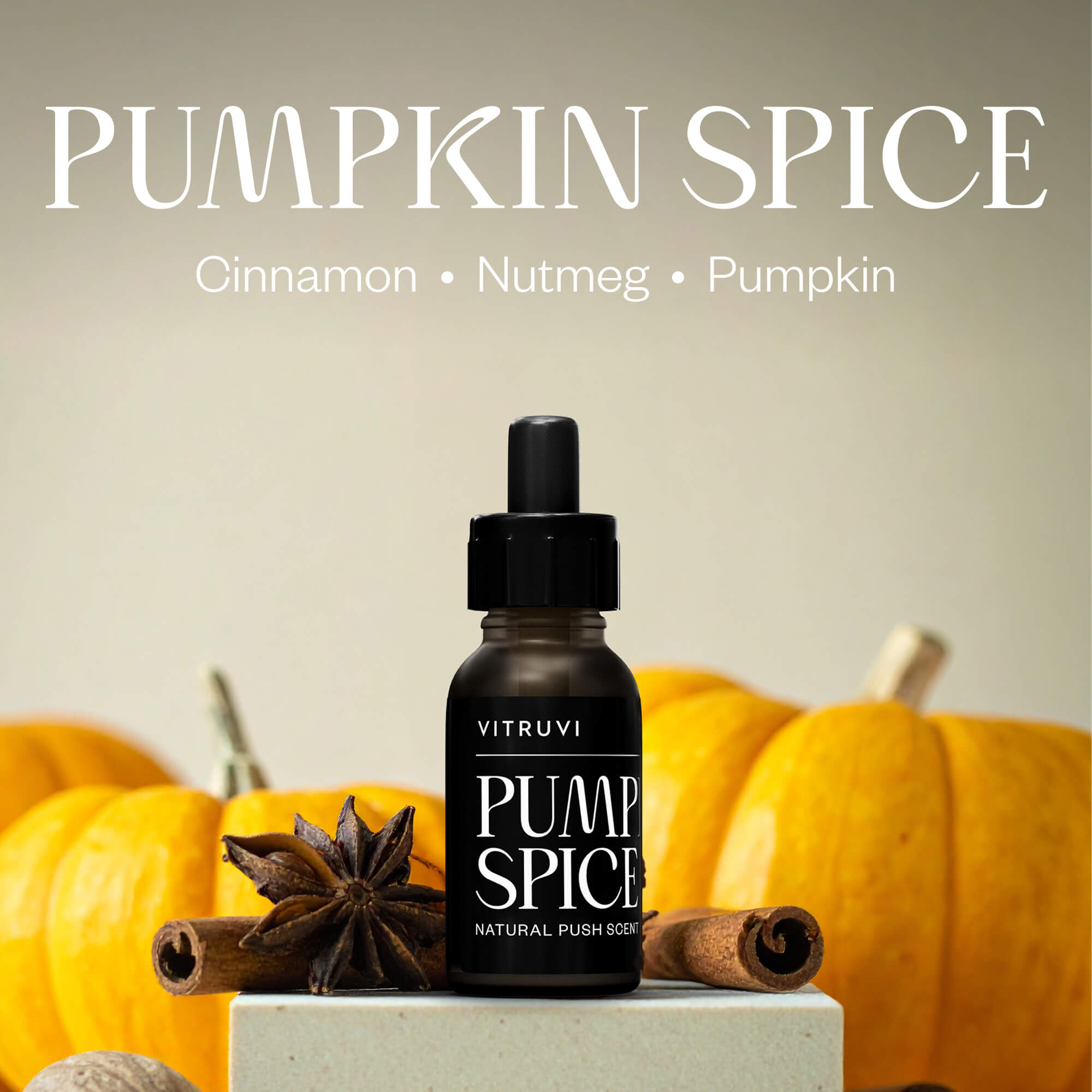 Push Plug-in Wall Diffuser – Starter Kit with Pumpkin Spice Refill