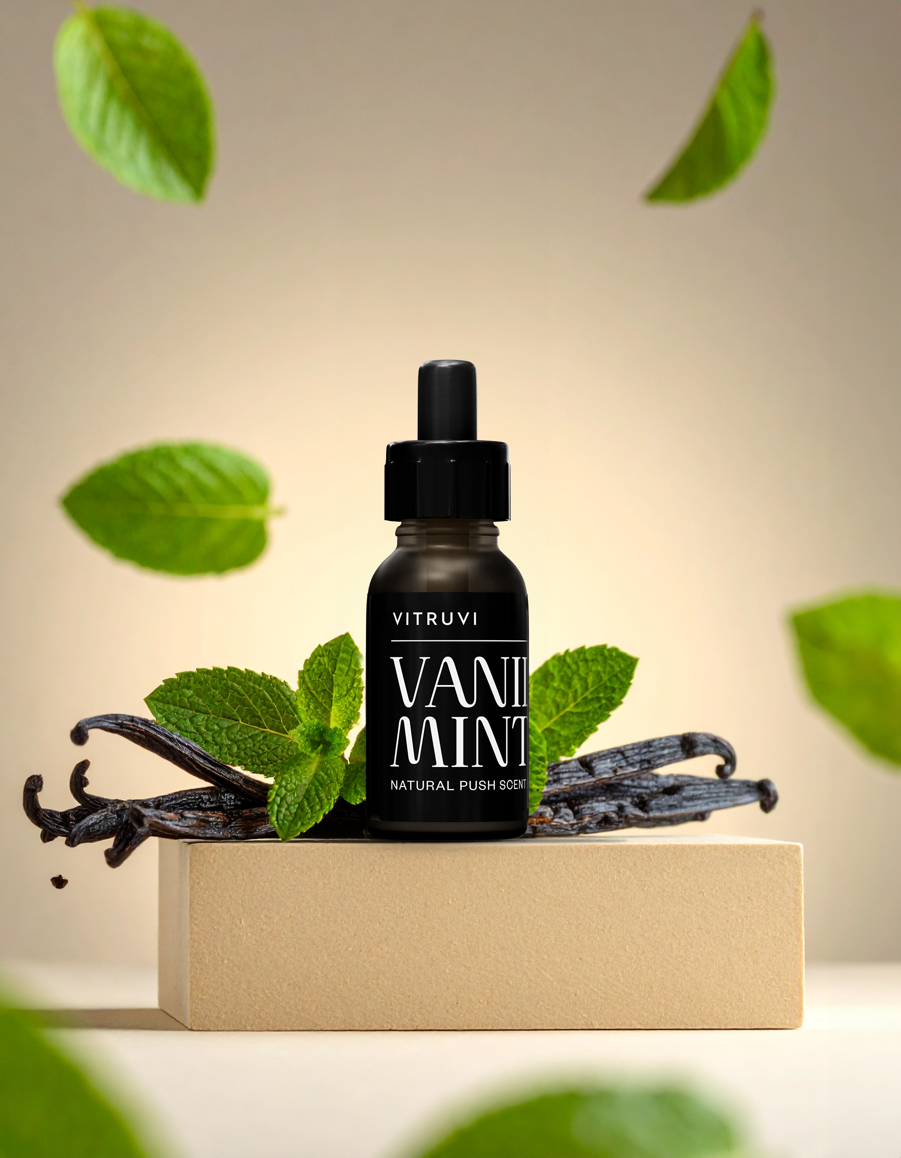 Push Plug-in Wall Diffuser – Starter Kit with Vanilla Mint Refill