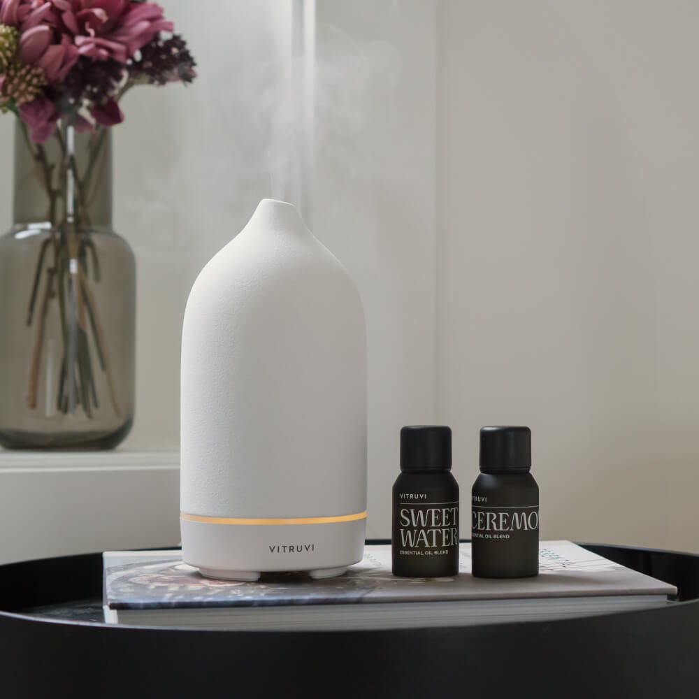 VITRUVI STONE DIFFUSER Essential online Oil Diffuser - ( SEA )