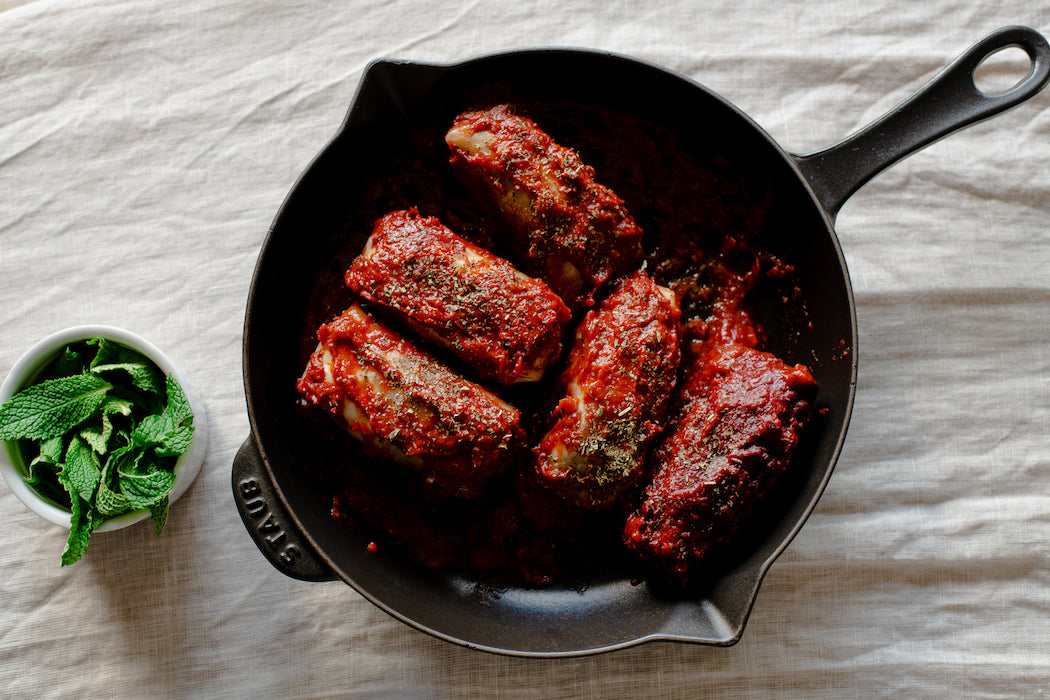 How to Make The Social Herbivore’s Currant and Mint Cabbage Rolls