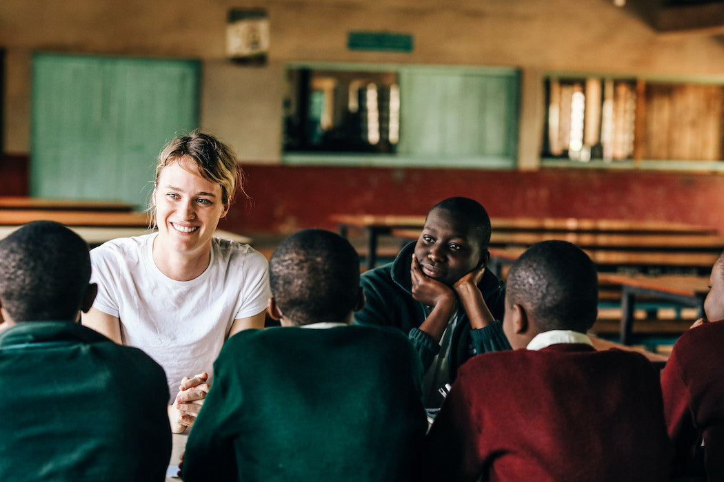 Actor and One Girl Can Ambassador Mackenzie Davis