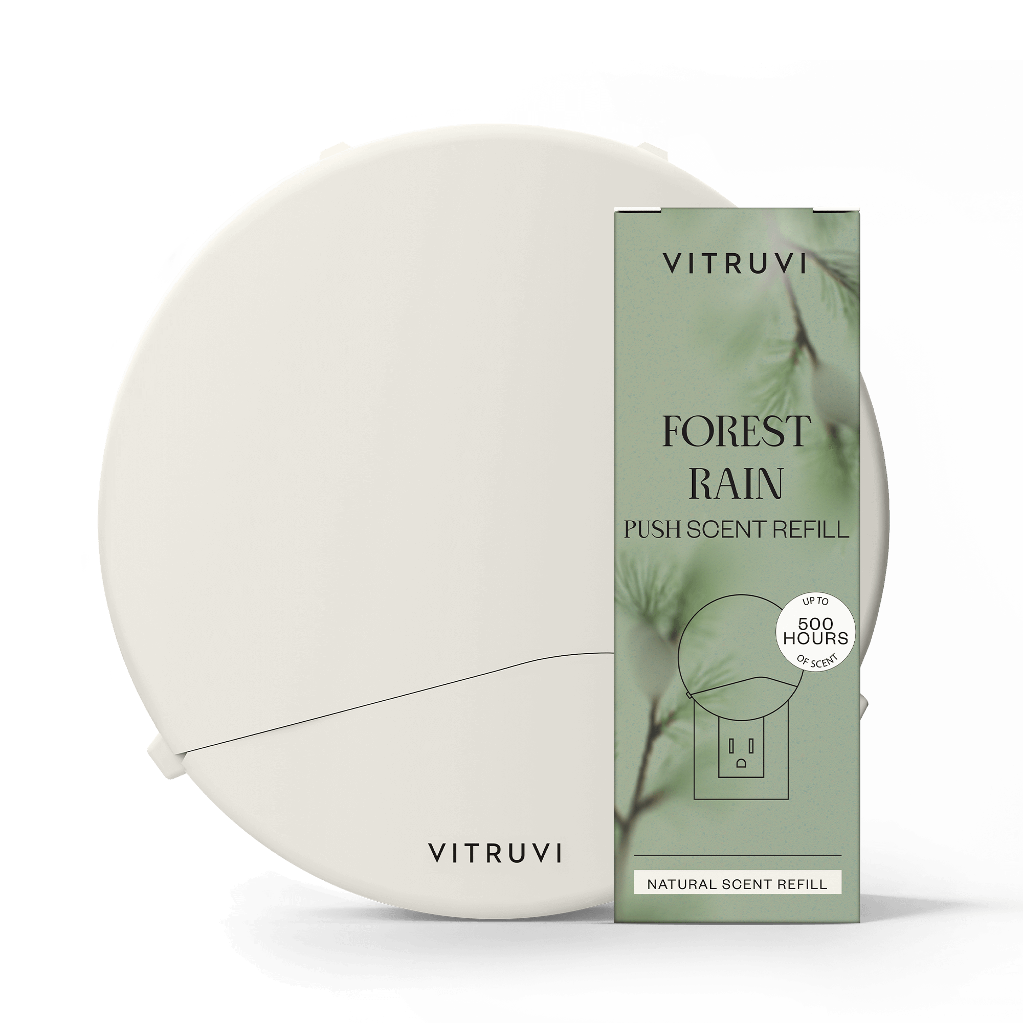 Push Plug-in Wall Diffuser – Starter Kit with Forest Rain Refill ...