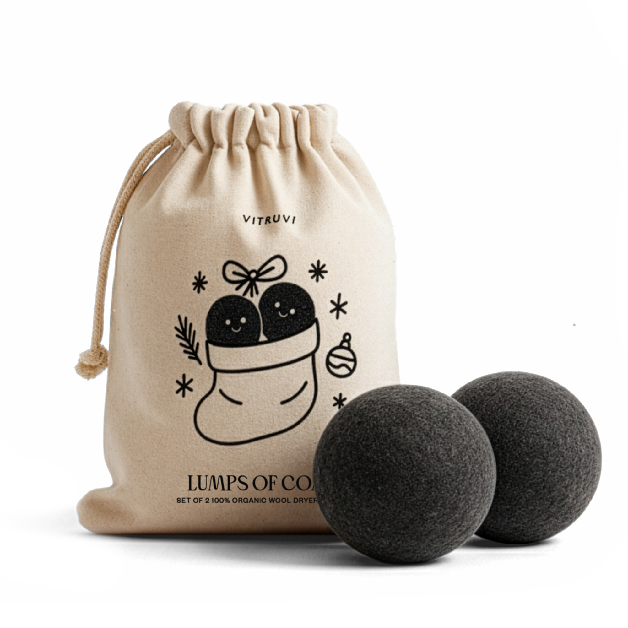 Lumps of Coal: Wool Dryer Balls