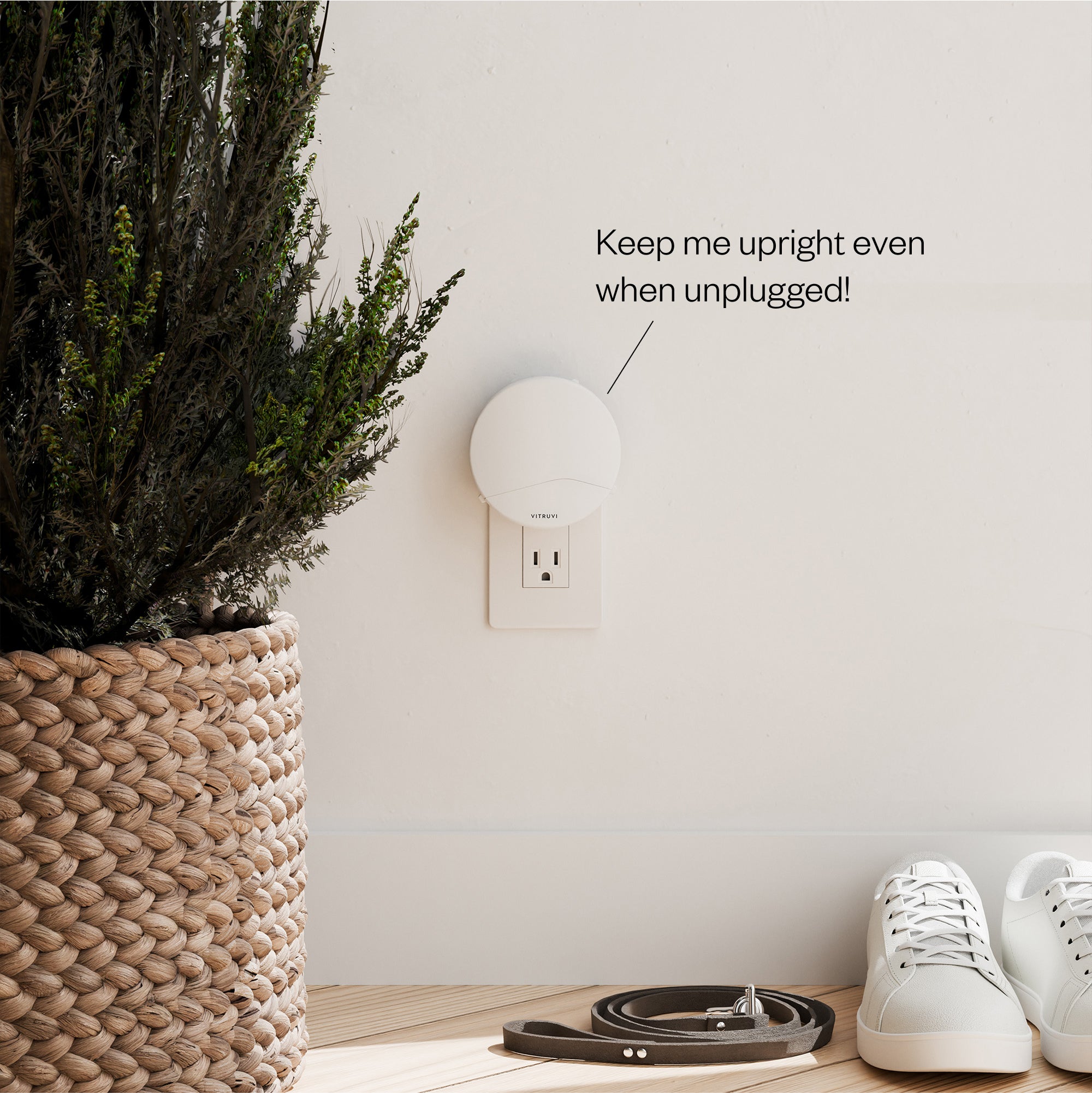 Push Plug-in Wall Diffuser – Starter Kit with Zest for Life Refill